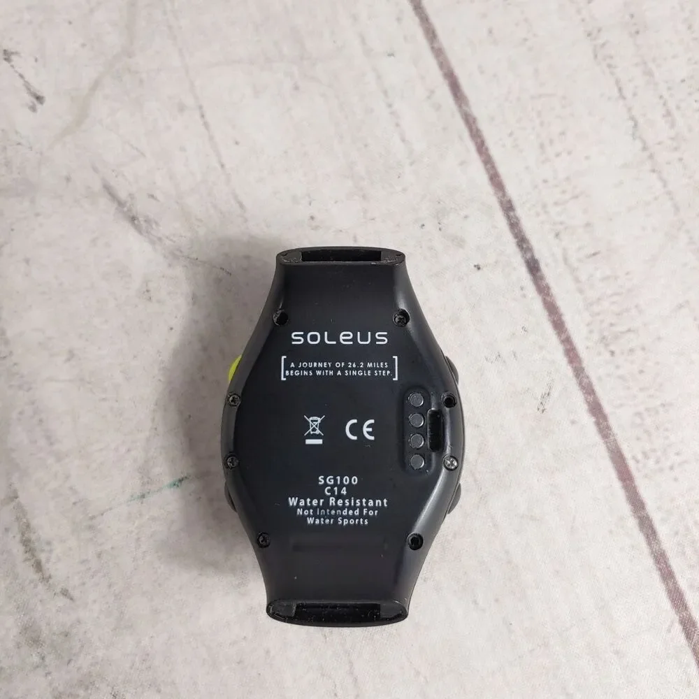Soleus SG100 C14 GPS 26.2 Miles Running Watch Digital Stopwatch FOR PARTS